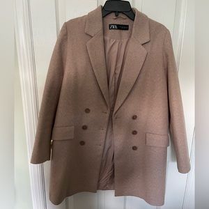 Pink Zara Coat